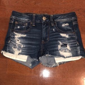 denim shorts